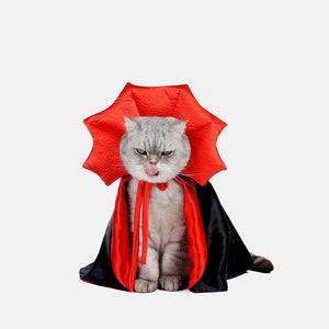 Vampire Cloak Halloween Pet Costume